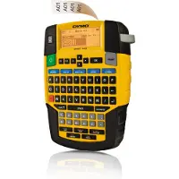 Dymo Rhino 4200 Azerty 19mm PB1 FR/BE (180 dpi), Imprimante d'étiquettes, Noir, Jaune