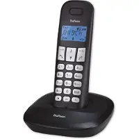 Profoon PDX-1100 - Téléphone DECT avec 1 combiné, noir