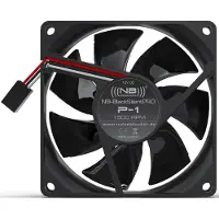Blacknoise Noiseblocker BlackSilentPRO P-P - Ventilateur châssis - 80 mm