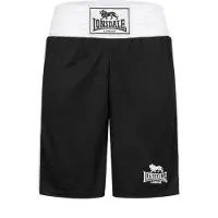 Lonsdale Pantalon de sport noir / blanc
