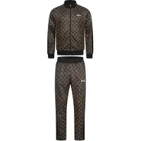 Benlee Art Deco Tracksuit Marron L Homme