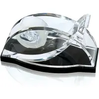 Wedo 0609001 acryl exklusiv dévidoir de ruban adhésif transparent noir
