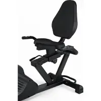 Zipro Liegeheimtrainer Ergometer Glow WM – Vélo couché blanc pour seniors et rééducation Vélo couché avec application Résistance électrique Ménage le dos
