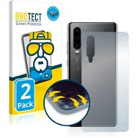 BROTECT Full-Cover Protection (Huawei P30), Téléphone portable : film de protection, Transparent