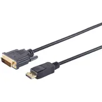 Shiverpeaks DisplayPort — DVI (7.50 m), Câble vidéo, Noir