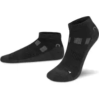 Normani Chaussettes 'Timaru' gris foncé / noir / blanc