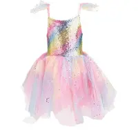 Great Pretenders Robe De Fee Arc En Ciel Avec Ailes 3 4 Ans