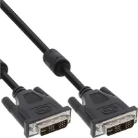 InLine 4043718019991 câble DVI 2 m DVI-I Noir