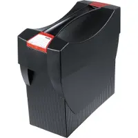 HAN Coffret pour dossiers suspendus Swing, noir/rouge