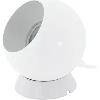 Eglo 94513 Petto 1 LED Lampe de table 1 x 33 W Acier blanc