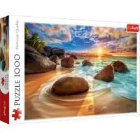 Trefl Puzzle Premium 1000 pièces - Samudra Beac