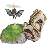 Mga | Dino interactif volant - Bleu - Dinosaure volant avecmanuelle - Cadeau parfait