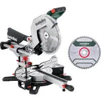 Metabo KGS 305 M Scie À Onglet - 2000W - 305 X 30mm - Poignée Quick - Avec Lame De Scie Supplémentaire