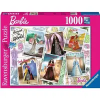 Ravensburger Puzzle Barbie : Autour du monde 1000 pièces
