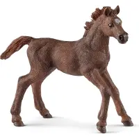 Schleich Figurine de jeu Poulain pur-sang anglais