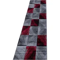 Ayyildiz Teppiche 80x300 cm Tapis Plus 8003 rouge