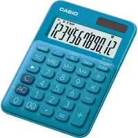 Casio MS 20UC BU Calculatrice de bureau Bleu