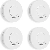 Smartwares 10.100.41 Smoke Detector 4 Units Clair