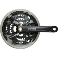 Shimano Acera M361 Chain Guard 104/64 Bcd Crankset Noir 175 mm / 48/38/28t