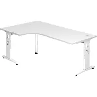 Hjh OFFICE PRO Bureau d'angle OS82, 200 x 120 cm