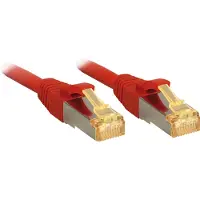 Lindy patch cable Cat6A S/FTP LSOH Cat7 raw cable red 0.30m