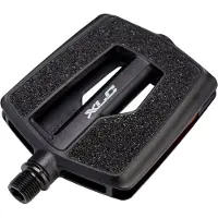 Xlc Pédale de ville/confort PD-C10 plastique, surface Griptape, noir (1 paire)