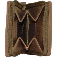 Green Burry GREENBURRY porte-monnaie Vintage Original MIni Wallet Brown brun