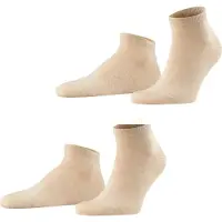 Falke Chaussettes 'Happy' beige chiné