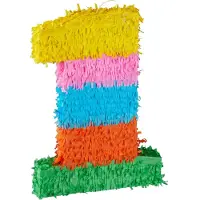 Relaxdays Pinata Chiffre numéro anniversaire (1 pcs)
