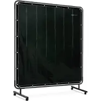 Stamos Welding Group Rideau de soudure - Avec cadre - 174 x 174 cm