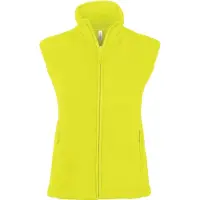Kariban Pack 9 MÉLODIE > GILET MICROPOLAIRE FEMME Fluorescent Yellow - Kariban K906 - Taille XL