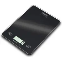 Caso Échelle de cuisine Slim Poids maximum (capacité) 5 kg, Graduation 1 g, Noir, Balance, Noir
