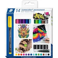 Staedtler Permanent Marker Assorted 14 Units Multicolore Enfants
