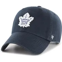 47 Nhl Toronto Maple Leafs Clean Up Cap Bleu