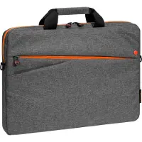 Pedea Mode (17.30", Universel), Sac pour notebook, Gris, Orange