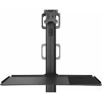 StarTech.com Wkstncart Display Stand With Wheels Argenté