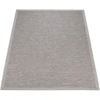 Paco Home In & Outdoor Tapis Balcon Terrasse Tapis de cuisine Modern Motif vagues Beige Taille 160 cm Rond