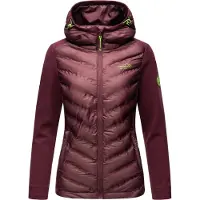 NAVAHOO Veste mi-saison 'Nimm Mich Mit' violet rouge