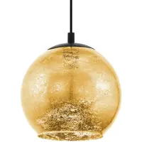 Eglo 98523 ALBARACCIN E27 Suspension Ø270mm noir doré