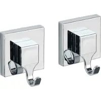 Wenko Kit de crochets Vacuum-Loc carré