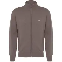 FYNCH-HATTON Sfpk212 Full Zip Sweater Beige 4XL Homme