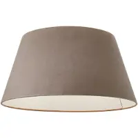 Brilliant Plafonnier Brok 50cm | plafonnier intemporel | taupe | 1x E27 max. 52 W | IP20