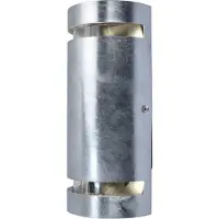 Lutec Außenleuchte Wandlampe RAN Silber/Verzinkt IP54 max. 2 x 7W GU10 Up&Down