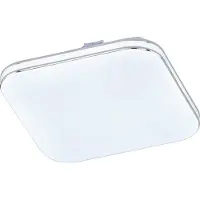 FISCHER&HONSEL GMBH Plafonnier LED carré Porto 17 cm