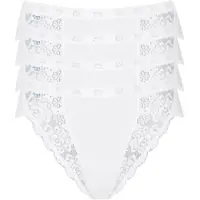 Sloggi Culottes & slips Chic Tai PACK DE 4 femmes - Blanc - FR 38