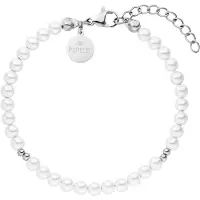 Purelei Bracelet 'Finesse' argent / blanc perle