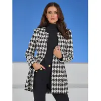 HEINE Blazer noir / blanc