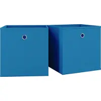 VCM Lot De 2 Boîtes Pliantes Boîte Pliante En Tissu Boîte Pliante Boîte À Étagères Rangement Boxas Lot De 2 Boîtes Pliantes Boîte Pliante En Tissu Boîte Pliante Boîte À Étagères Rangement Boxas