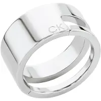 Calvin Klein 35000680 Ring Argenté 52 Femme