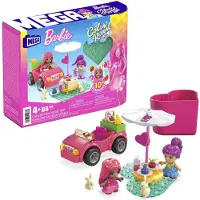 Mega Construx Barbie Color Reveal Picnic Trip In Convertible